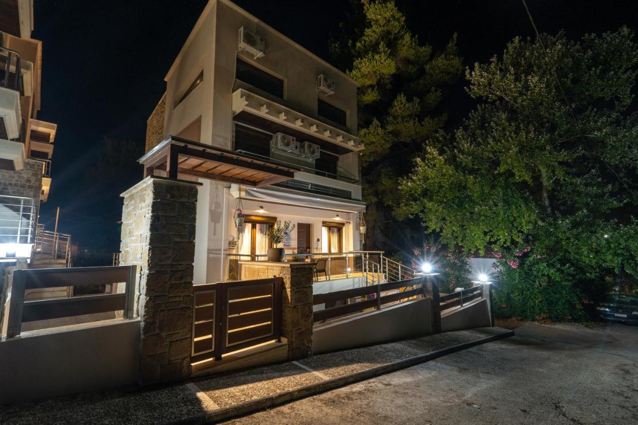 希维利Νεφέλη-Σπίτι Ολόκληρο Για Αξέχαστες Διακοπές Στην Σιβηρη公寓 外观 照片